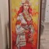 Рисуване по номера Българка (по оригинал на Миглена Кирилова) - 40х80см. - Image 3