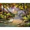 Рисуване по номера Сърнички в гората - 40х50 см.