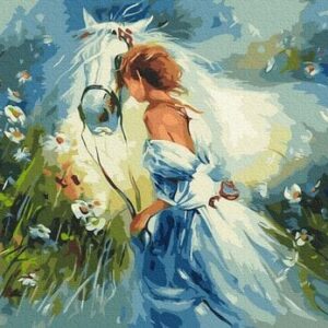 Рисуване по номера Лятна разходка - 40х50см.