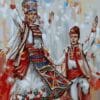 Рисуване по номера - Танц (по оригинал на Миглена Кирилова) - 40х50 см.