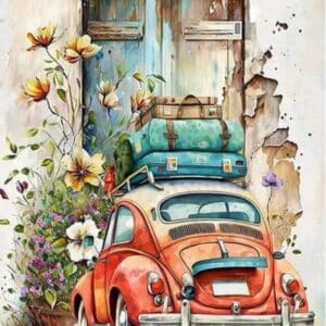 Рисуване по номера Пътешествие - 40х50 см.