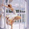 Рисуване по номера Балерина на терасата - 40х50 см.