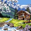 Рисуване по номера Пролетта пристига - 40х50 см.